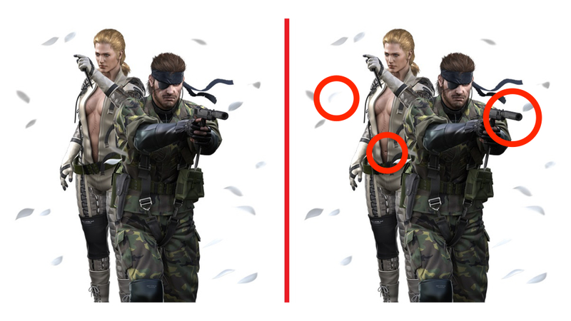 Illustration for article titled Can You Spot the Differences in These Metal Gear Images?